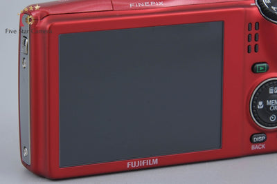 Used Fujifilm FinePix F900EXR Red Compact Digital Camera with Original Box
