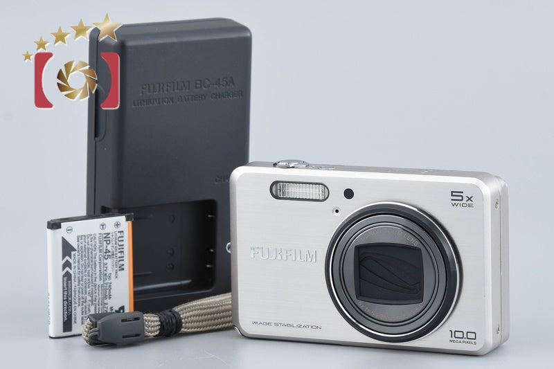 【中古】FUJIFILM 富士フイルム FINEPIX J250 シルバー コンパクトデジタルカメラ