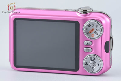 [Used] FUJIFILM FinePix JX300 Pink Compact Digital Camera with Original Box