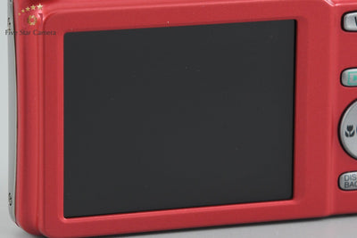 Used FUJIFILM FinePix JX600 Red Compact Digital Camera
