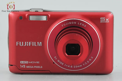 Used FUJIFILM FinePix JX600 Red Compact Digital Camera