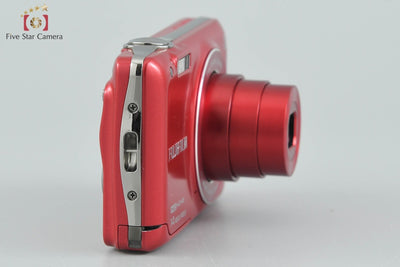 Used FUJIFILM FinePix JX600 Red Compact Digital Camera