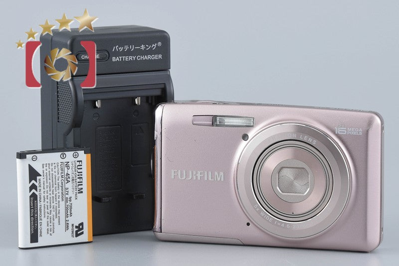 [Used] FUJIFILM FinePix JX700 Pink Gold Compact Digital Camera