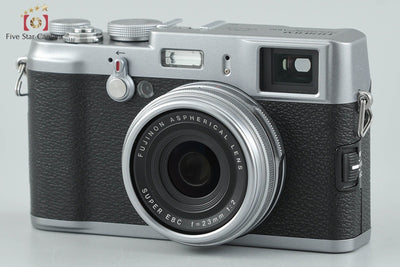 [Used] FUJIFILM FinePix X100 Silver Compact Digital Camera with Original Box