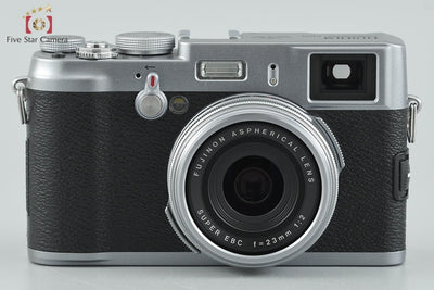 [Used] FUJIFILM FinePix X100 Silver Compact Digital Camera with Original Box