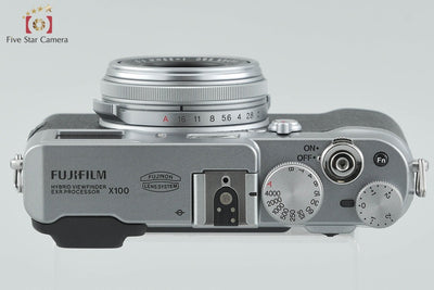 [Used] FUJIFILM FinePix X100 Silver Compact Digital Camera with Original Box