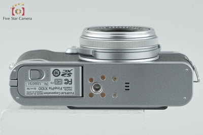 [Used] FUJIFILM FinePix X100 Silver Compact Digital Camera with Original Box