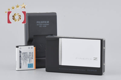 【Used】FUJIFILM FinePix Z100fd White & Black Compact Digital Camera