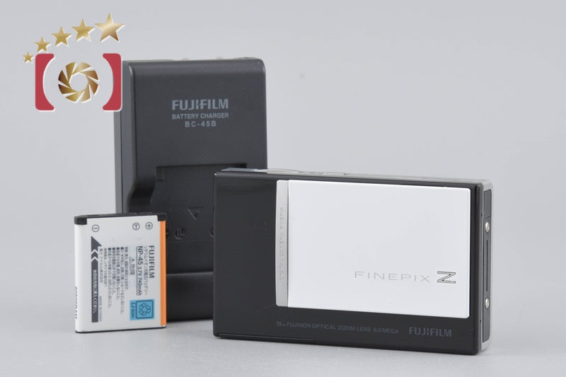 【Used】FUJIFILM FinePix Z100fd White & Black Compact Digital Camera