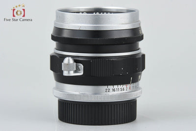 [Used] FUJIFILM Fujinon L 50mm f/2 L39 Leica Screw Mount