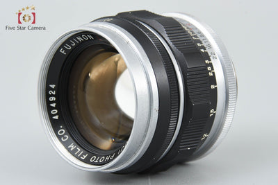 [Used] FUJIFILM Fujinon L 50mm f/2 L39 Leica Screw Mount