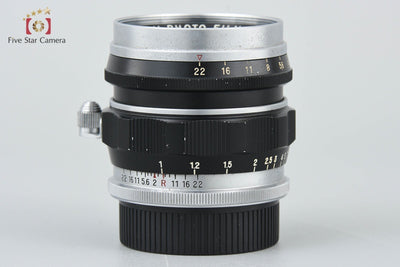 [Used] FUJIFILM Fujinon L 50mm f/2 L39 Leica Screw Mount