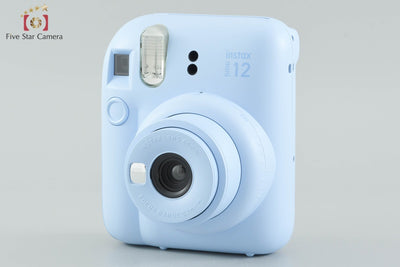 [Used] FUJIFILM instax mini 12 Pastel Blue Instant Camera with Original Box