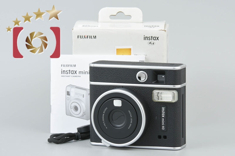 中古】FUJIFILM 富士フイルム instax Mini 40 インスタントカメラ 元箱 中古】FUJIFILM 富士フイルム instax Mini 40 インスタントカメラ 元箱