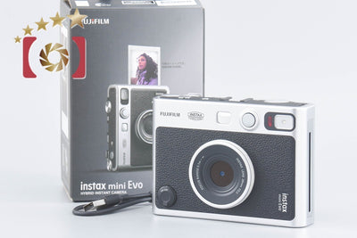 [Used] FUJIFILM instax Mini Evo Black Instant Camera with Original Box