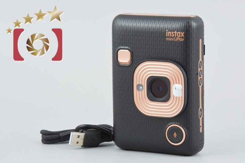 [Used] FUJIFILM instax mini LiPlay Elegant Black