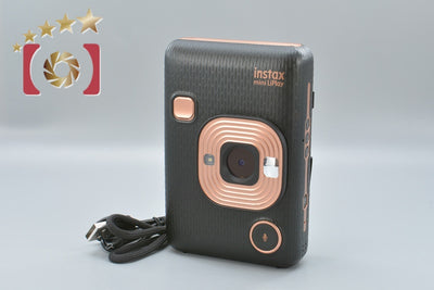FUJIFILM instax mini LiPlay Instant Camera (Black)