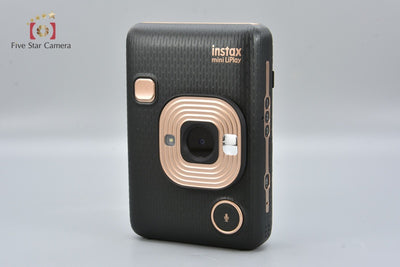FUJIFILM instax mini LiPlay Black Instant Camera
