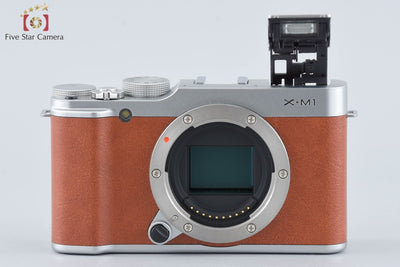 [Used] FUJIFILM X-M1 Brown Double Zoom Lens Kit with Original Box