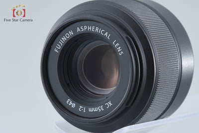 【Used】FUJIFILM XC 35mm f/2 ASPHERICAL Black