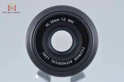 【Used】FUJIFILM XC 35mm f/2 ASPHERICAL Black
