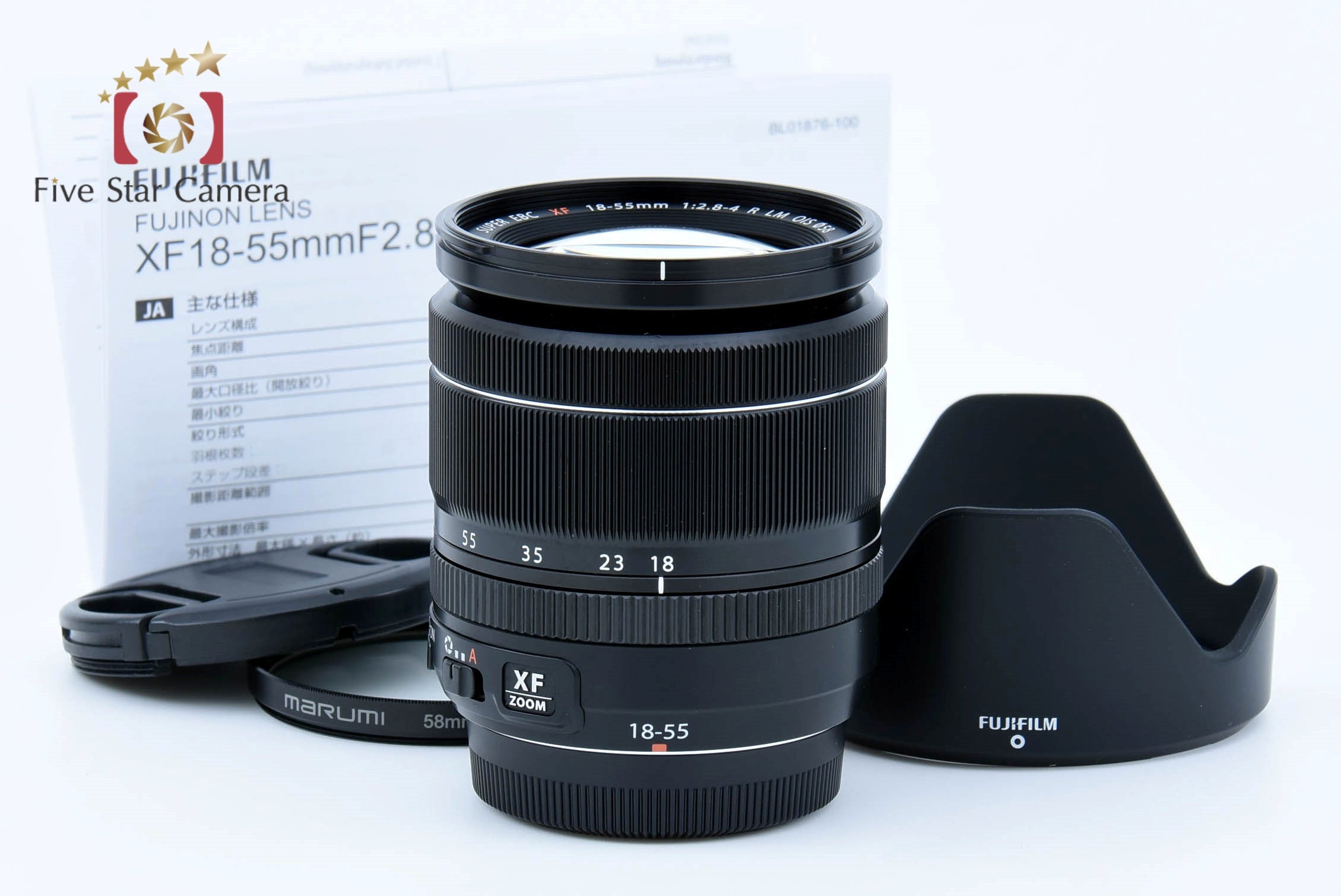 [Used] FUJIFILM Fujinon XF 18-55mm f/2.8-4 R LM OIS