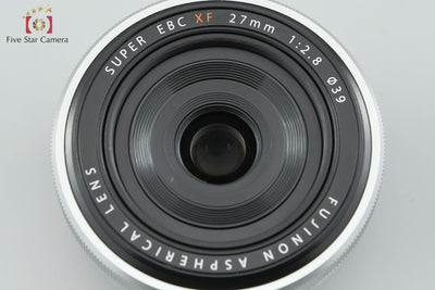 [Used] FUJIFILM Fujinon XF 27mm f/2.8 Silver
