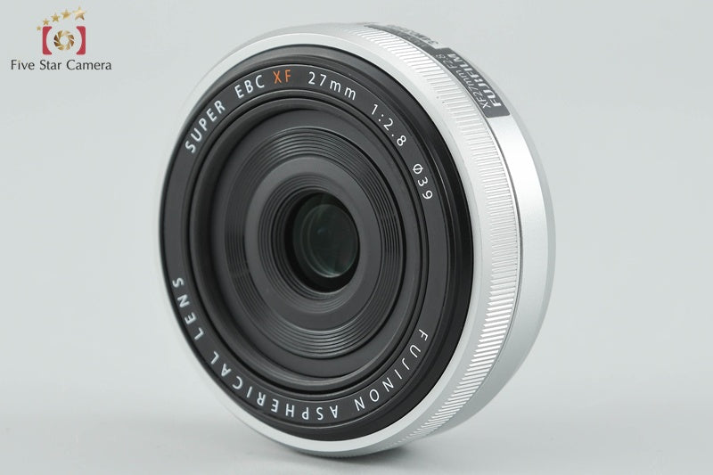 中古】FUJIFILM 富士フイルム XF 27mm f/2.8 シルバー – Five Star