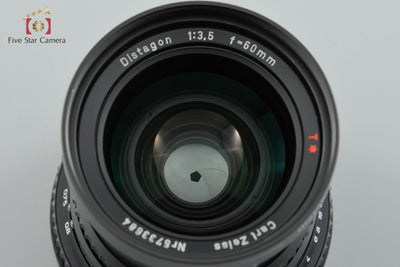[Used] HASSELBLAD Carl Zeiss C Distagon 60mm f/3.5 T* Black