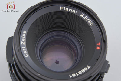 Used: HASSELBLAD Carl Zeiss CF Planar 80mm f/2.8 T*