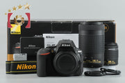 【Used】Nikon D5600 Double Zoom Kit, Low Shutter Count, With Original Box