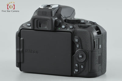 【Used】Nikon D5600 Double Zoom Kit, Low Shutter Count, With Original Box