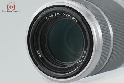 [Used] SONY E 55-210mm f/4.5-6.3 OSS SEL55210 Silver