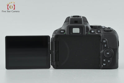 【Used】Nikon D5600 Double Zoom Kit, Low Shutter Count, With Original Box