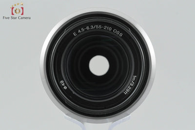 [Used] SONY E 55-210mm f/4.5-6.3 OSS SEL55210 Silver