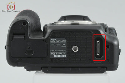 [Used] Nikon D500 Digital SLR Camera