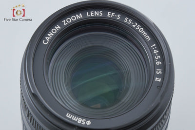 [Used] Canon EF-S 55-250mm f/4-5.6 IS II