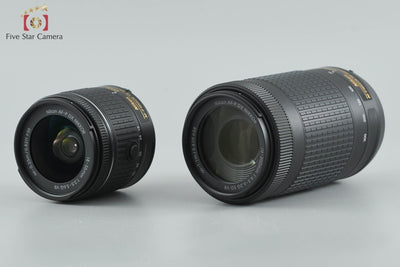 【Used】Nikon D5600 Double Zoom Kit, Low Shutter Count, With Original Box