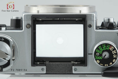 [Unused, Opened Box] Nikon F2 Photomic AS Silver Film SLR Camera