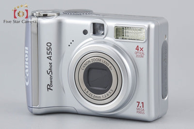 [Used] Canon PowerShot A550 Compact Digital Camera
