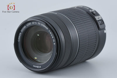 【中古】Canon キヤノン EF-S 55-250mm f/4-5.6 IS II