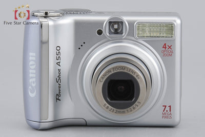 [Used] Canon PowerShot A550 Compact Digital Camera