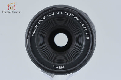 【中古】Canon キヤノン EF-S 55-250mm f/4-5.6 IS II