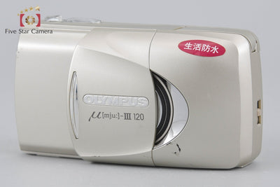 [Used] OLYMPUS Olympus μ[mju:]-III mju-III 120 Compact Film Camera with Original Box