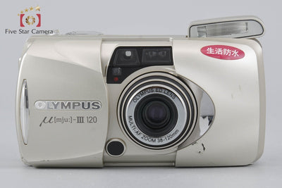 [Used] OLYMPUS Olympus μ[mju:]-III mju-III 120 Compact Film Camera with Original Box