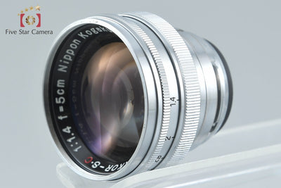 【中古】Nikon ニコン NIKKOR-S.C 50mm f/1.4 ニコンSマウント