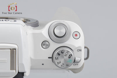 [Used] Canon EOS Kiss M White EF-M 18-150 IS STM Lens Kit