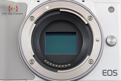 [Used] Canon EOS Kiss M White EF-M 18-150 IS STM Lens Kit