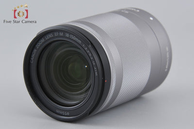 [Used] Canon EOS Kiss M White EF-M 18-150 IS STM Lens Kit