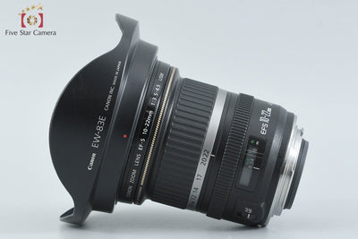 【中古】Canon キヤノン EF-S 10-22mm f/3.5-4.5 USM